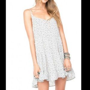 Rare Brandy Melville Backless Floral Dress